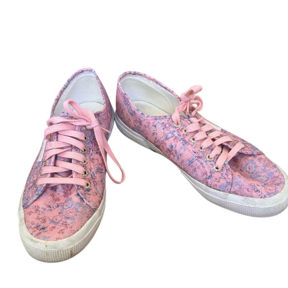 SUPERGA X LOVESHACKFANCY 2750 Bellflower Sneaker 10